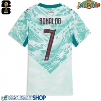 Maglie da calcio Portogallo Cristiano Ronaldo #7 Seconda Maglia Femminile Mondiali 2026  Manica Corta
